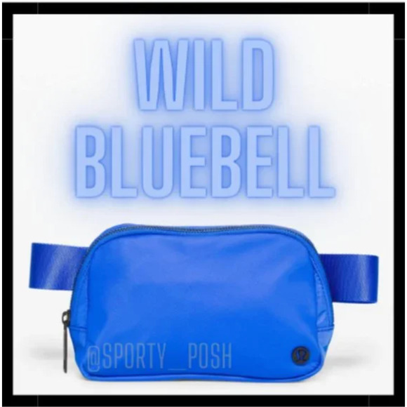 lululemon athletica Handbags - NWT Wild Bluebell lululemon Everywhere Belt Bag EBB (1L)